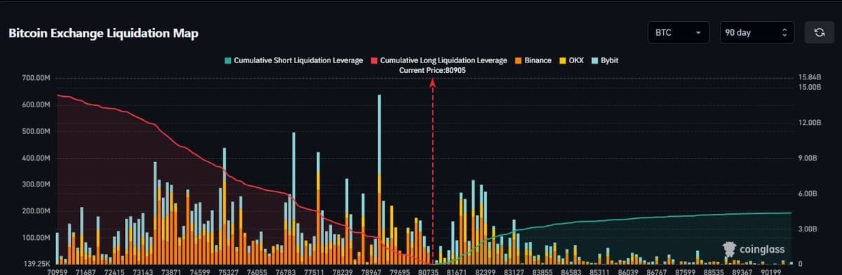 Massive BTC Liquidations Signal Downside Pain Ahead