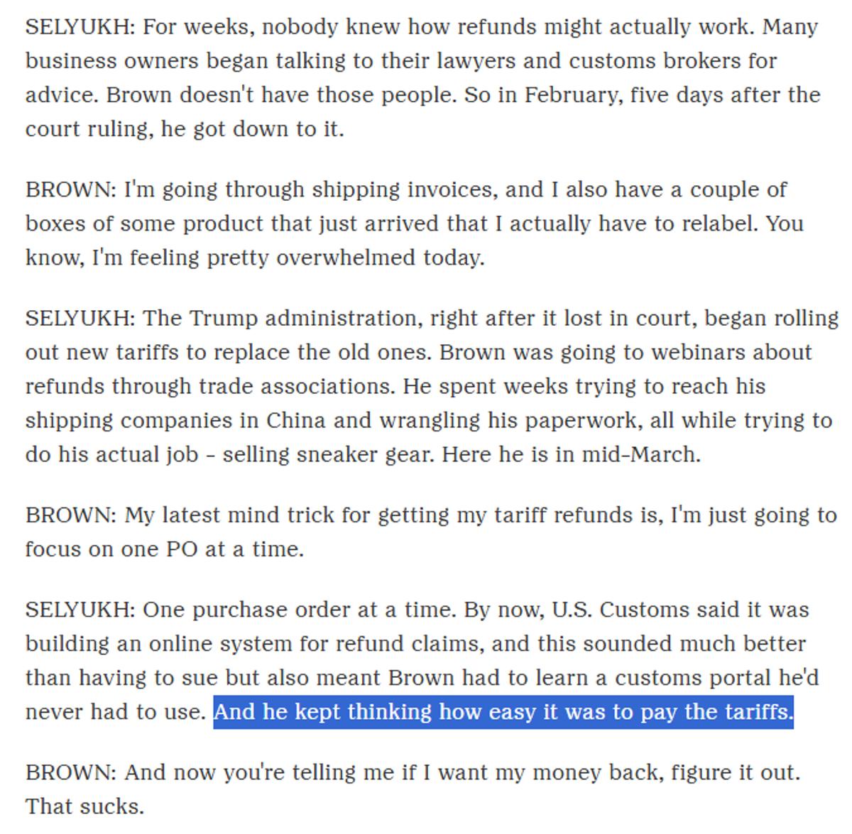 Getting Tariff Refunds: A Business Owner’s Frustrating Reality