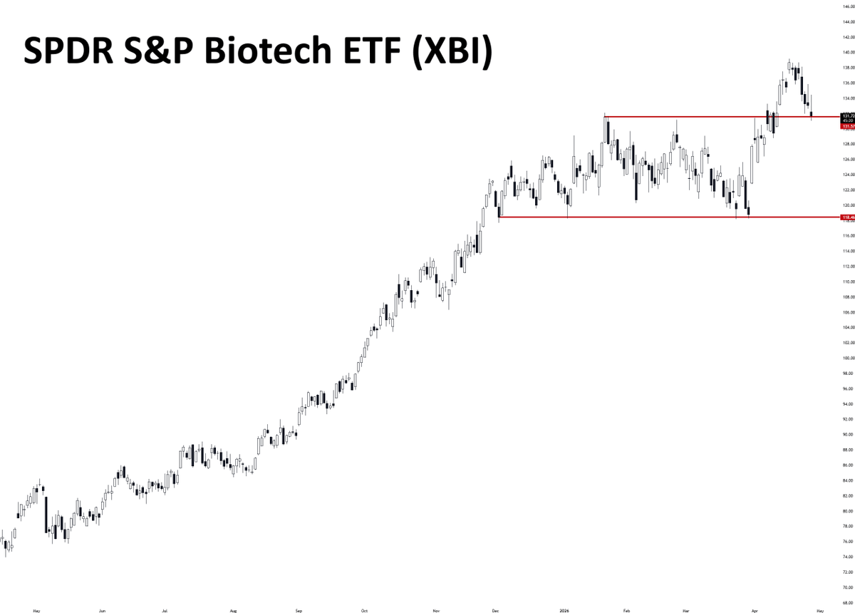 Biotech Hits Jan 2026 High; Bulls Must Curl