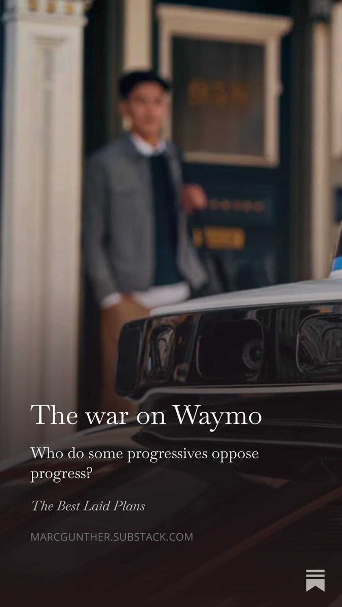 Progressives Block Technological Advances From Waymo to Nuclear