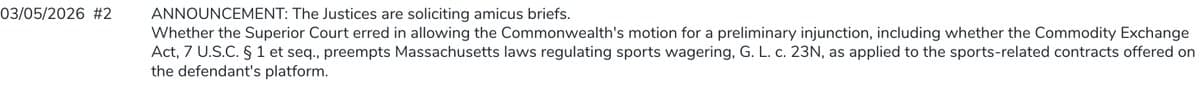 Two Upcoming Oral Arguments on Sports-Event Contracts