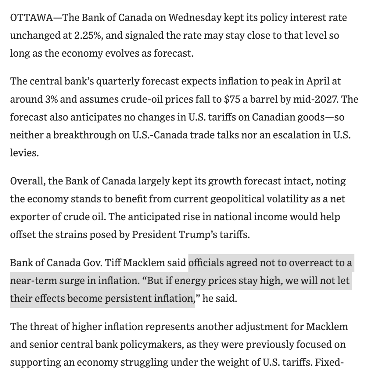 Fed Likely Mirrors BoC, Holds Steady Amid Oil Shock