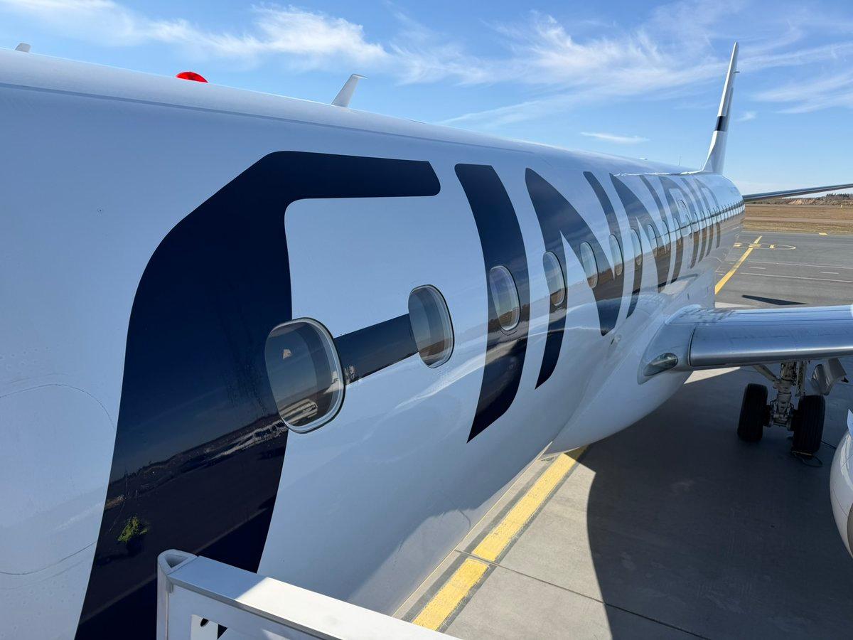 Finnair's Refreshed E190 Offers Clean Cabin, Limited Amenities