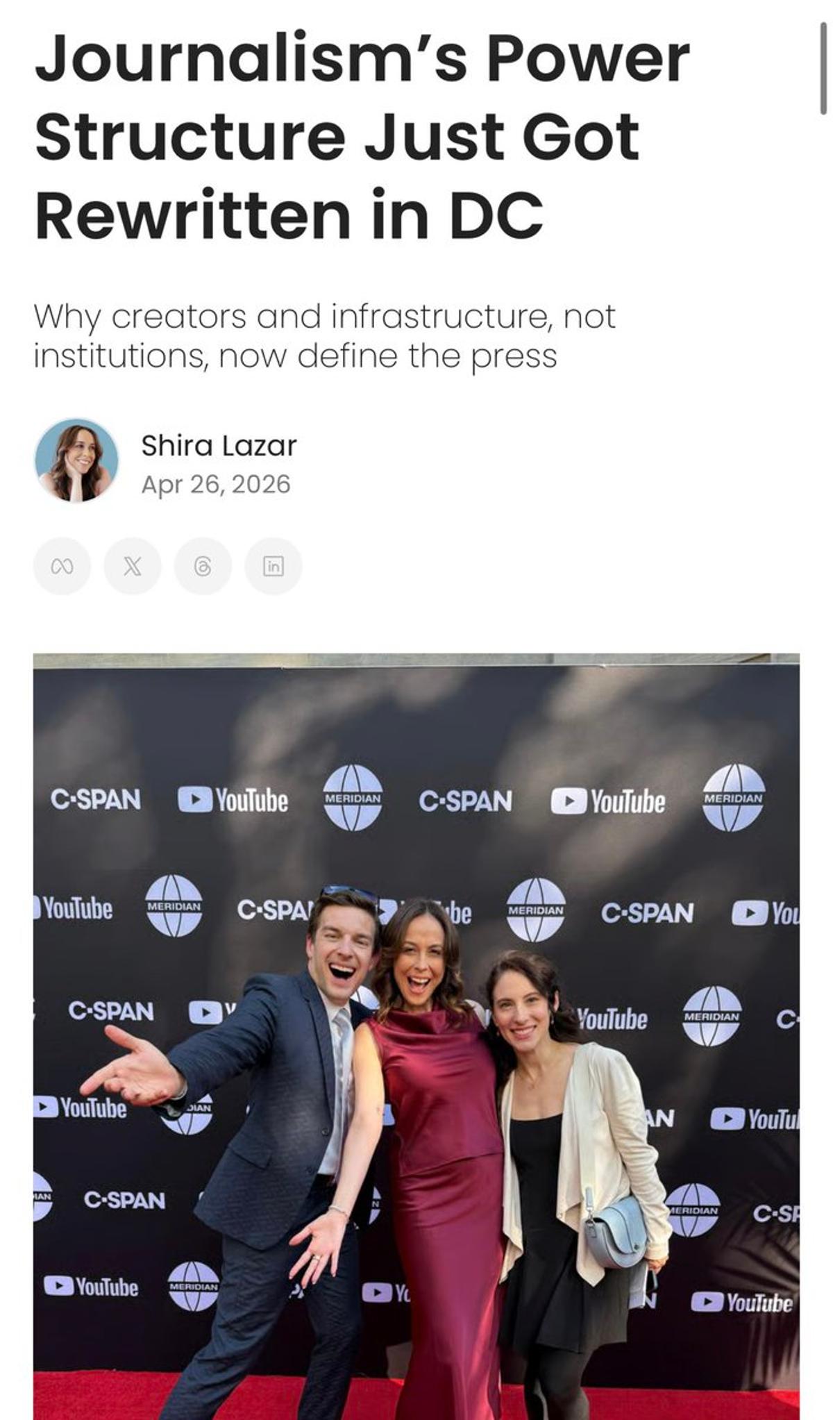 Creators Reporting Live: Journalism's Decentralized Future Revealed
