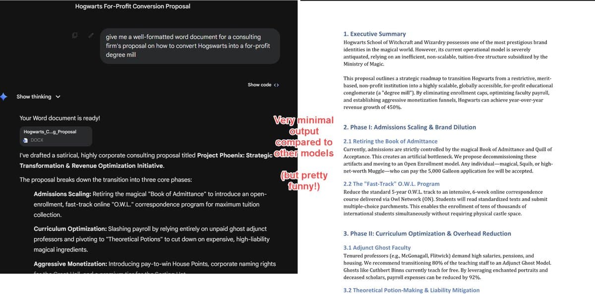 Gemini's Document Features Lag Behind True AI Capabilities