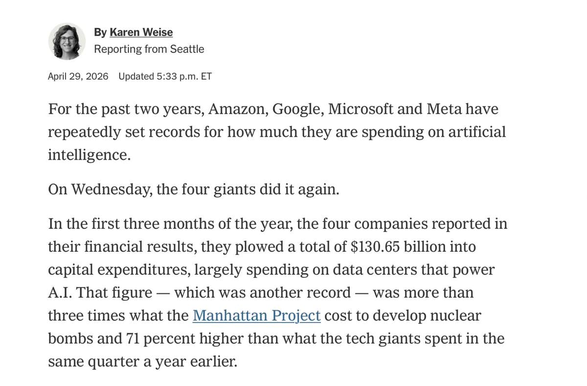 Tech Giants Waste AI Billions, No Returns Yet