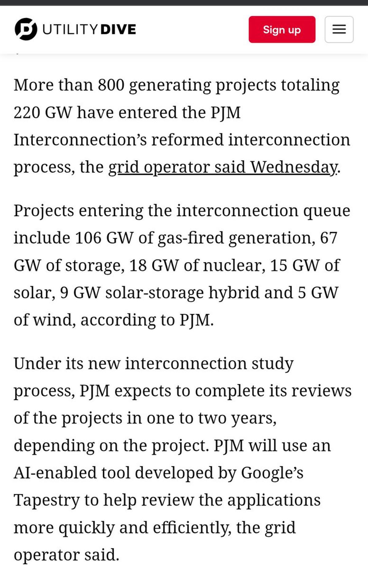 PJM Reopens Queue, Prioritizing Gas Projects Again