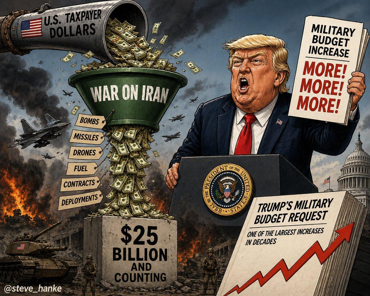 Pentagon Admits Iran War Costs $25 B and Rising