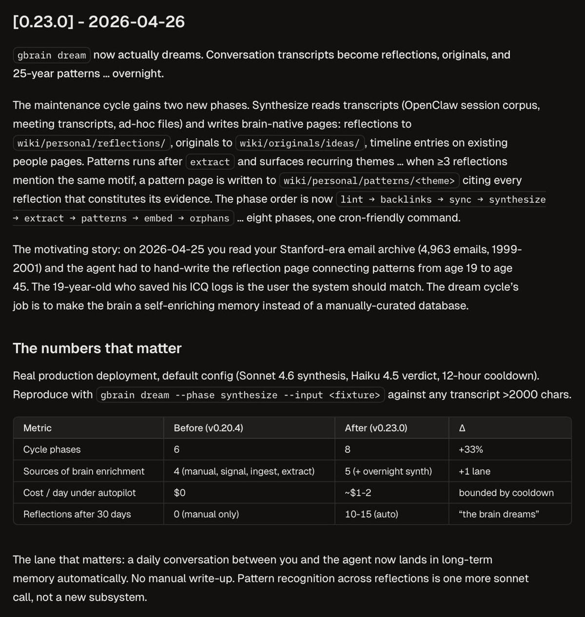 GBrain v0.23.0 Lets OpenClaw Enrich Shared Knowledge