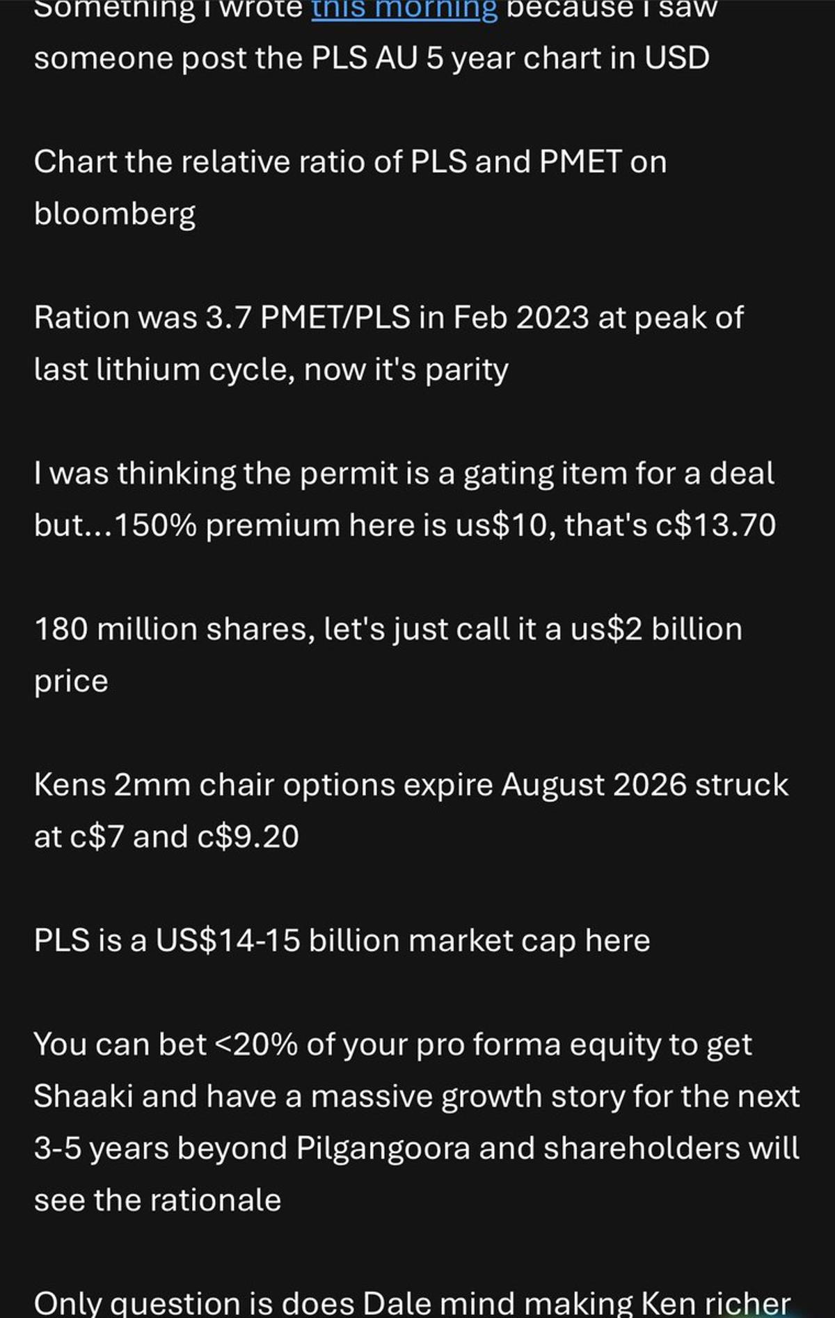 Market Bets on 2026‑27 Lithium Prices, Ignores LT Re‑rating