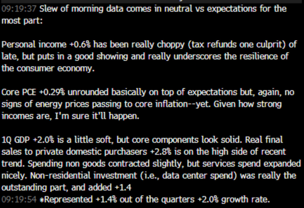 Data Centers Drive 70% of Q1 GDP Growth