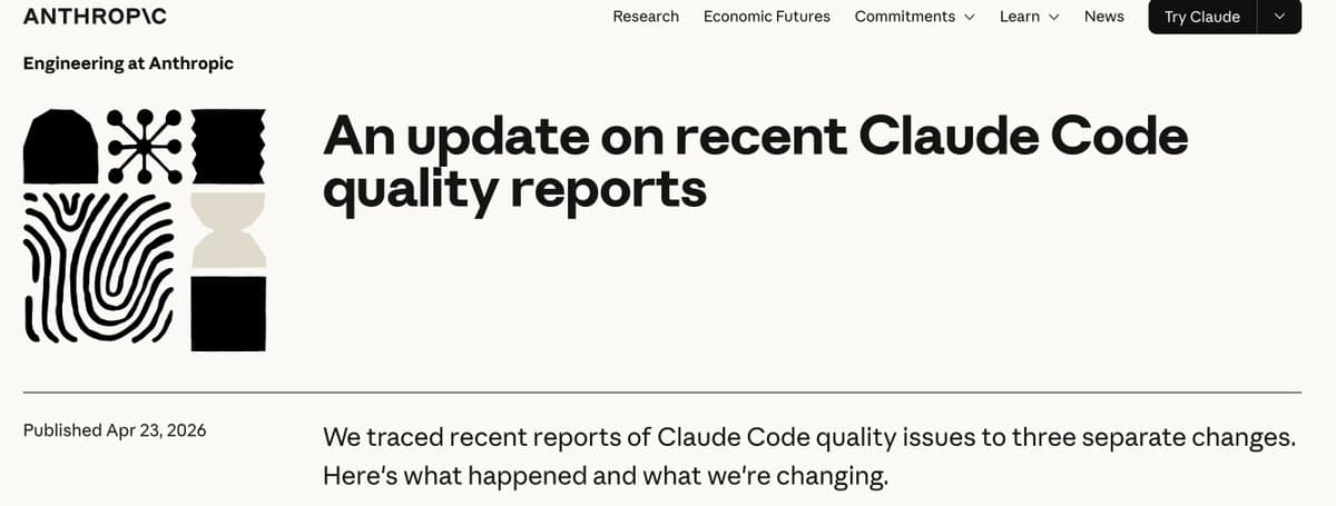 Claude Code Went Down for Six Weeks Unnoticed