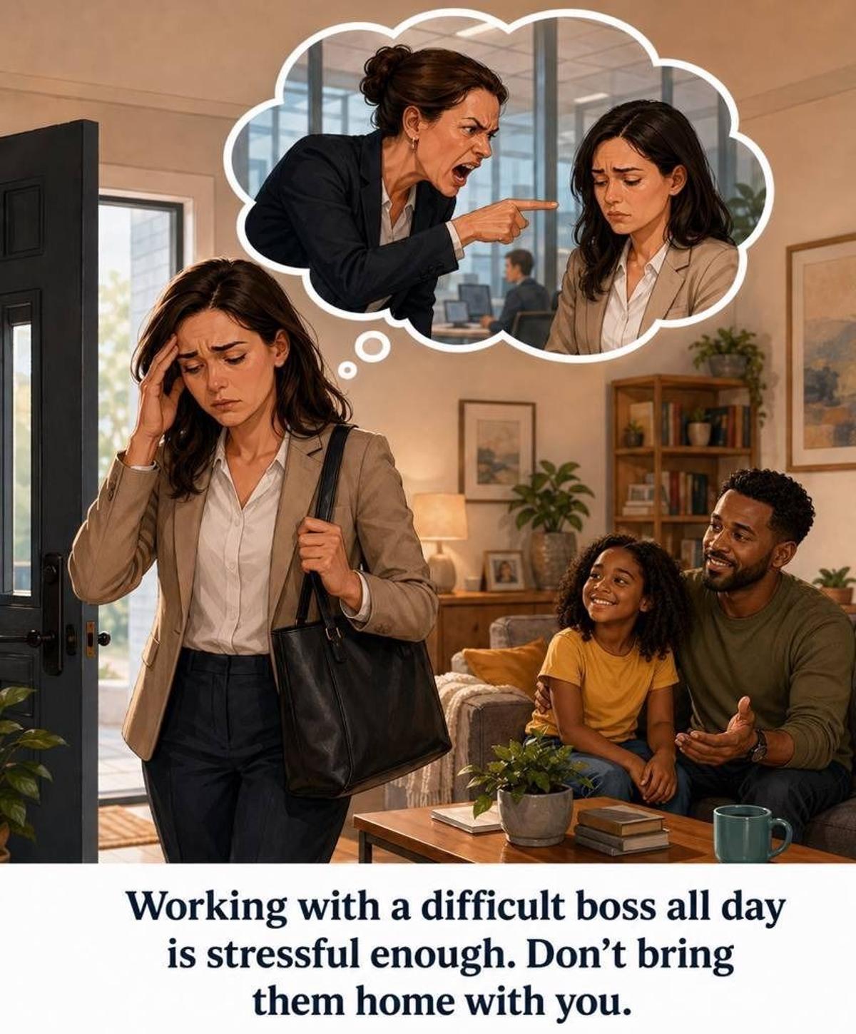 Leave Difficult Coworkers at Work, Protect Home Peace