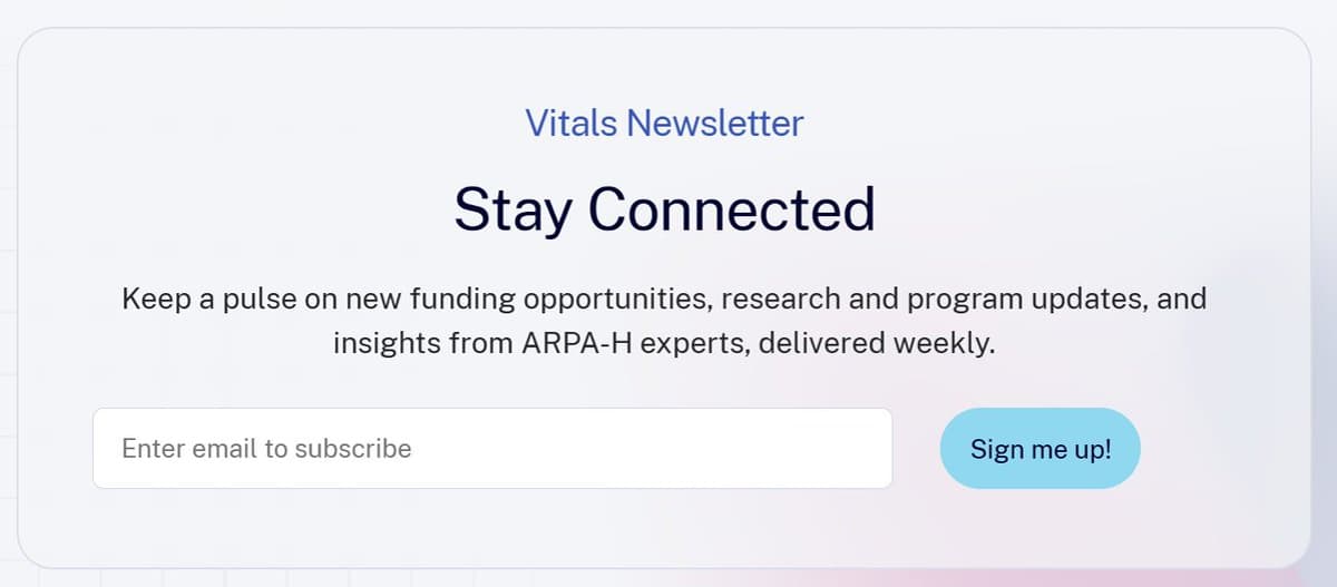 ARPA-H Pursues Bold, Transformative Health Programs