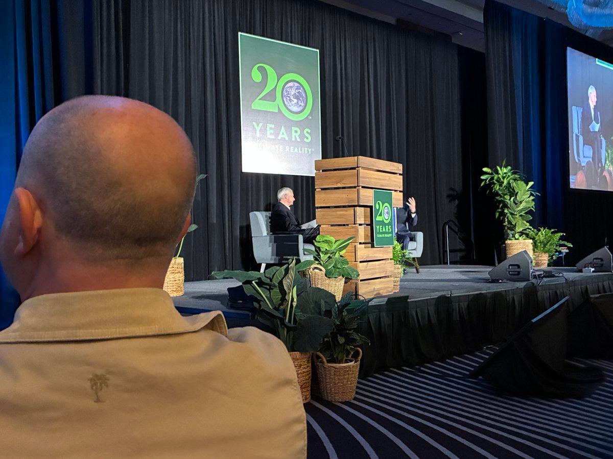 Al Gore and Jon Meacham Launch ClimateReality's 20th Anniversary