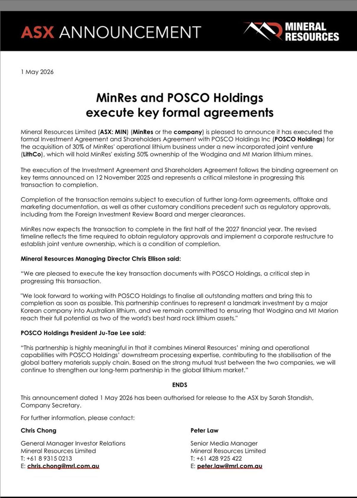 New JV Revives Defunct Lithco Trademark From FMC Lithium