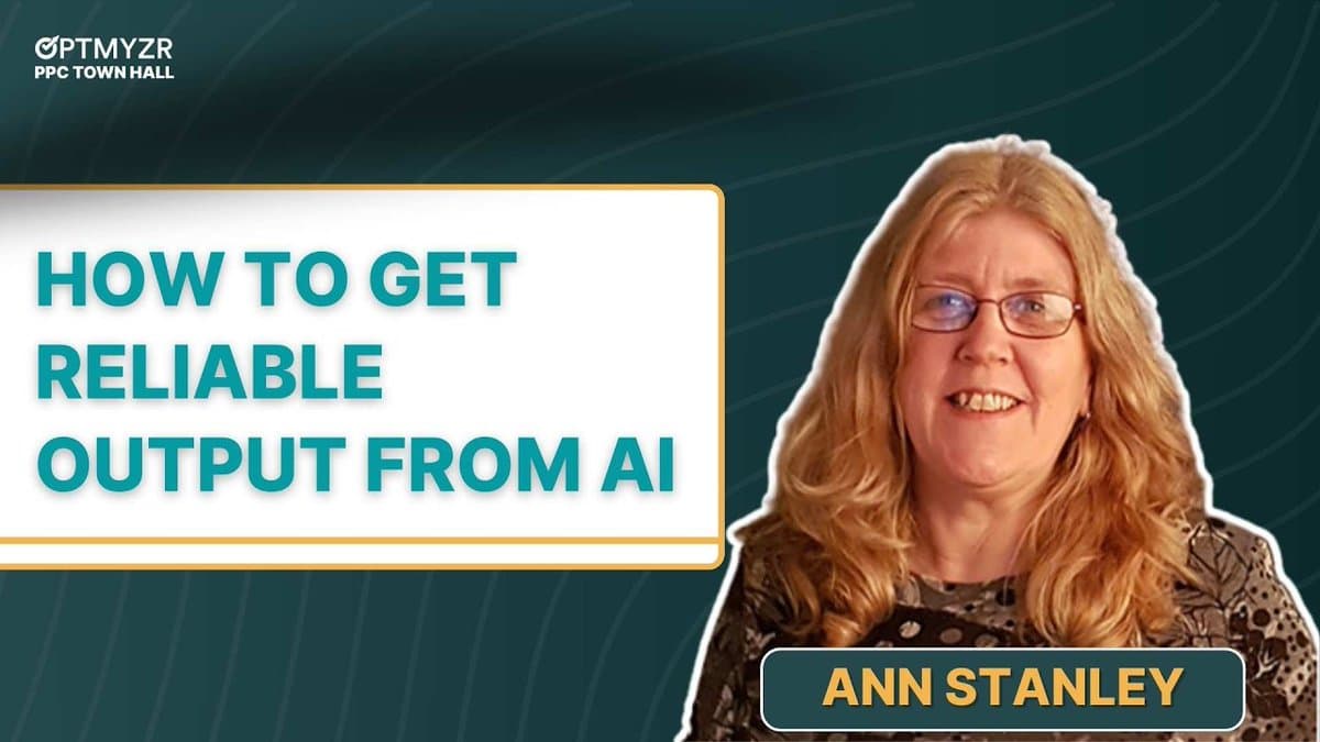 Build Repeatable AI Workflows for Scalable PPC Success