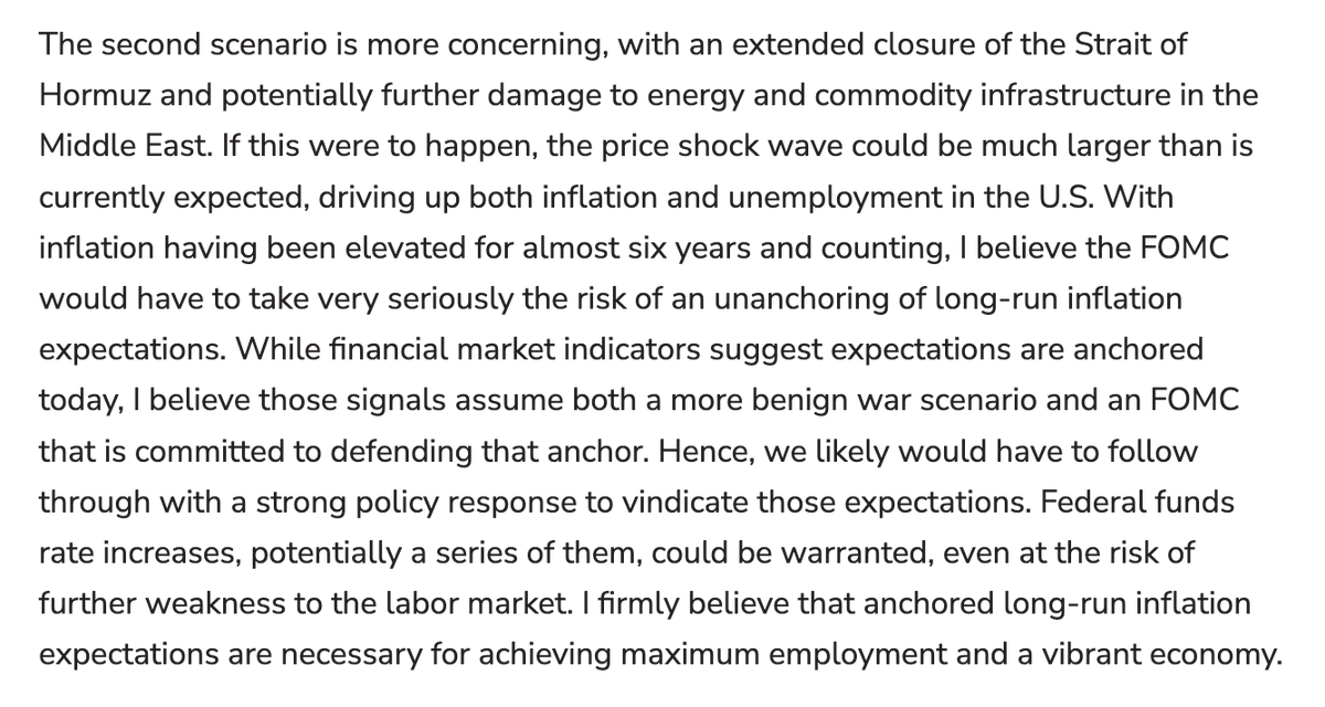 War‑driven Inflation Could Force More Rate Hikes, Dissenters Warn