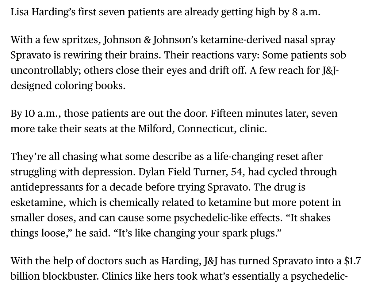 90s Club Drug K Now Legit Antidepressant, PSIL up 20%
