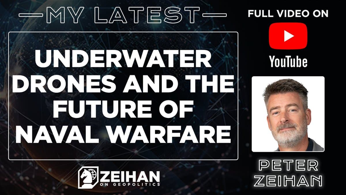 Underwater Drones: The Next Frontier in Warfare