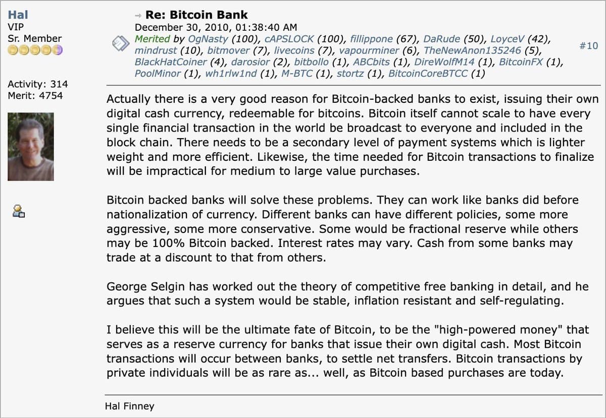 Hal Finney Foresaw Bitcoin-Backed Banks; STRC Proves It