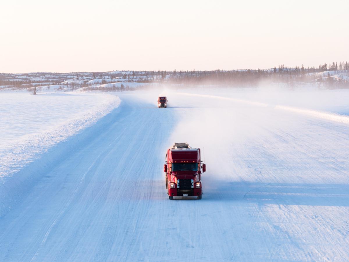 Canada’s 400km Ice Highway Crumbled After Six Weeks