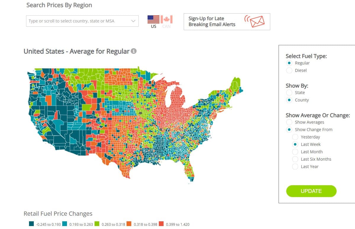 Great Lakes Gas Prices Surge to $4.43 Average