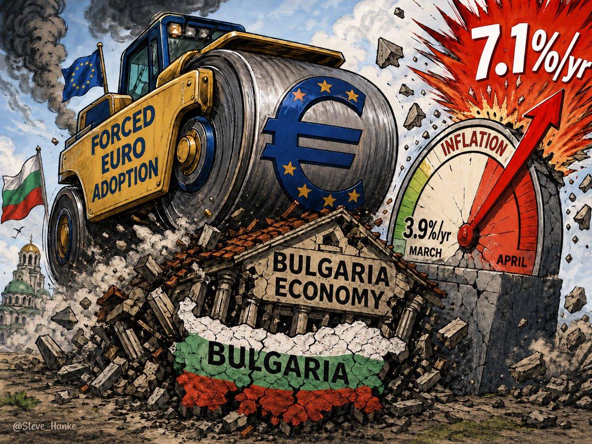 Euro Adoption Triggers Bulgaria's Inflation Surge, Proves Costly