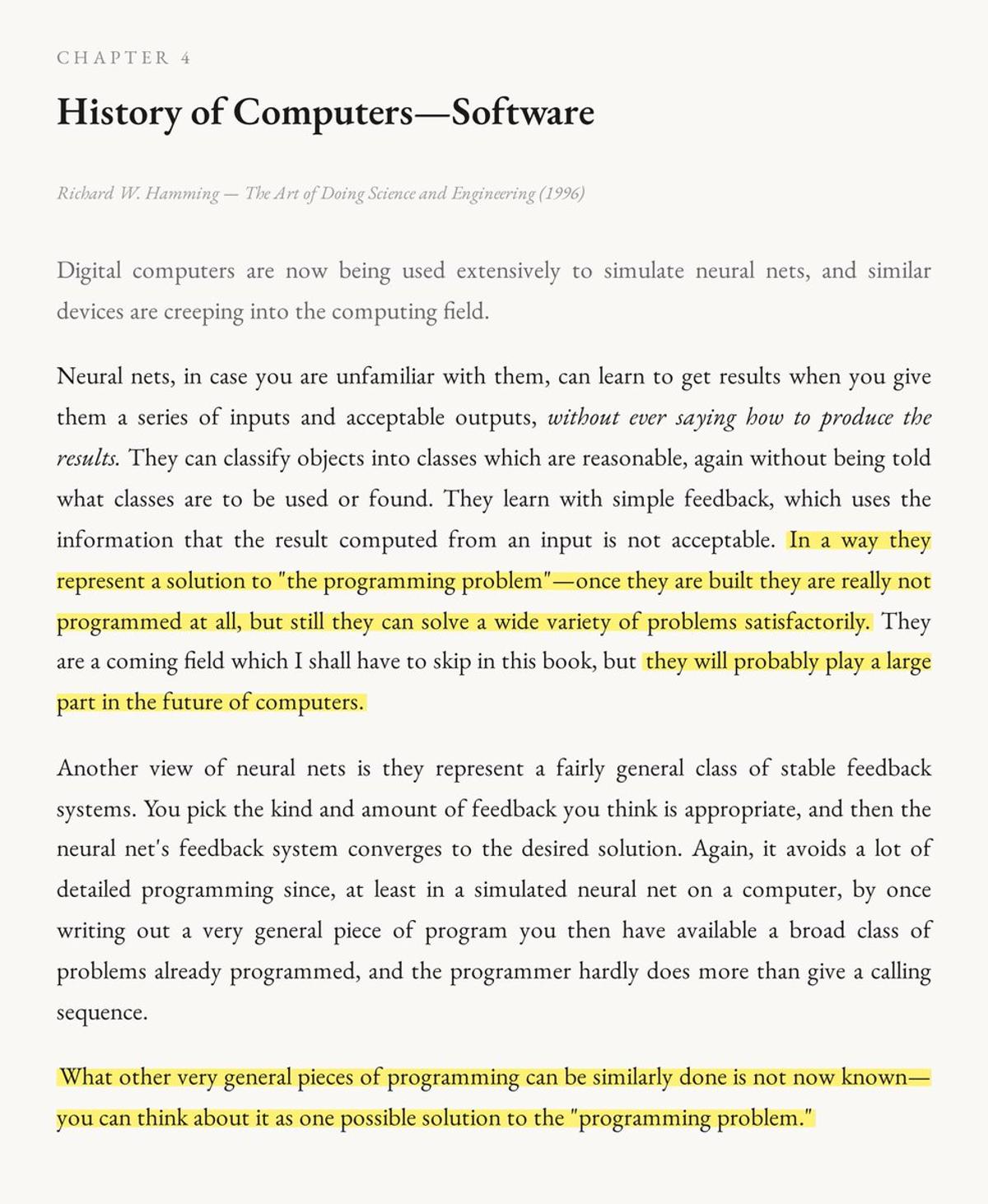 Neural Nets Solve Programming; Scaling Makes It Viable