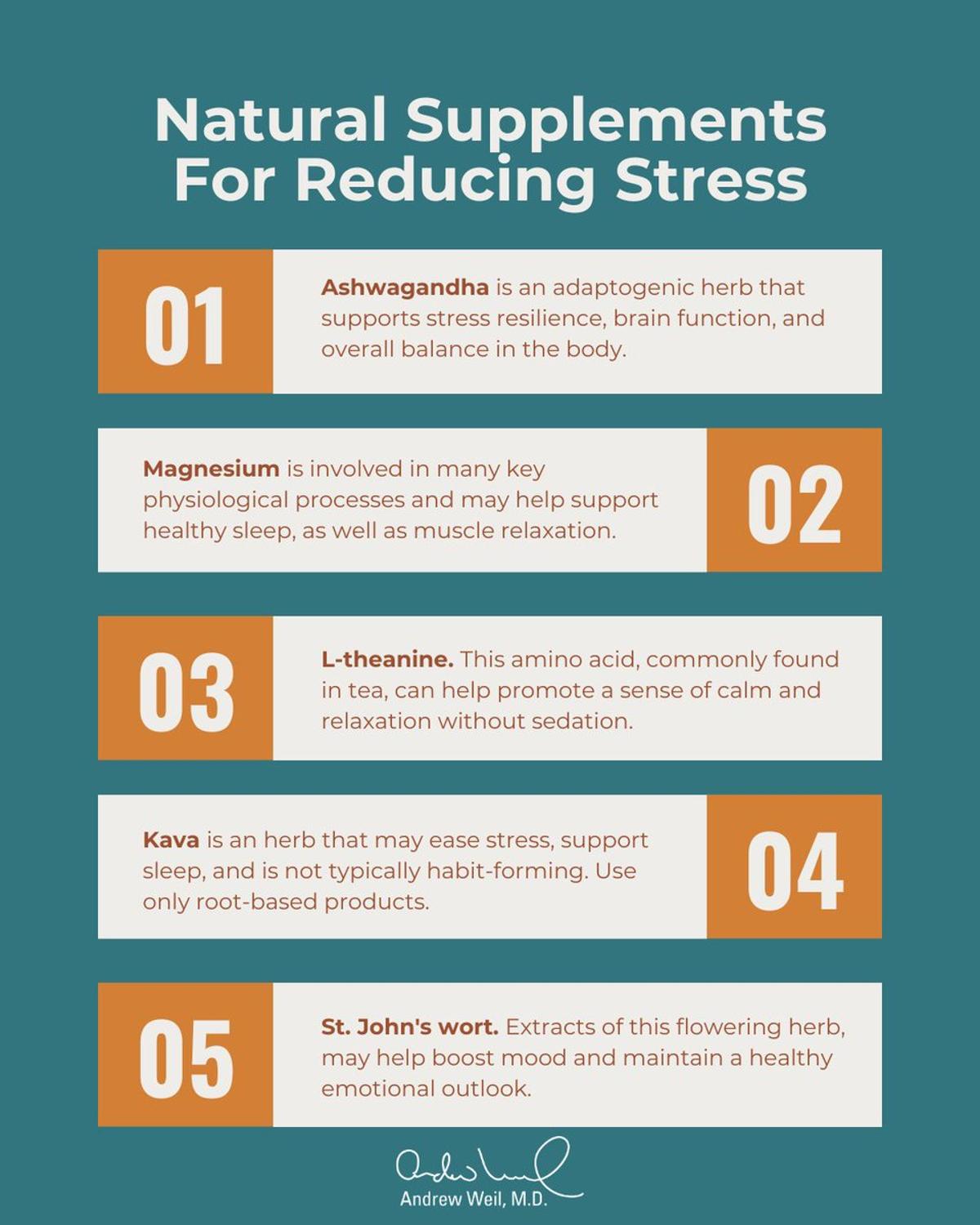 Natural Supplements Boost Stress Resilience When Used Wisely
