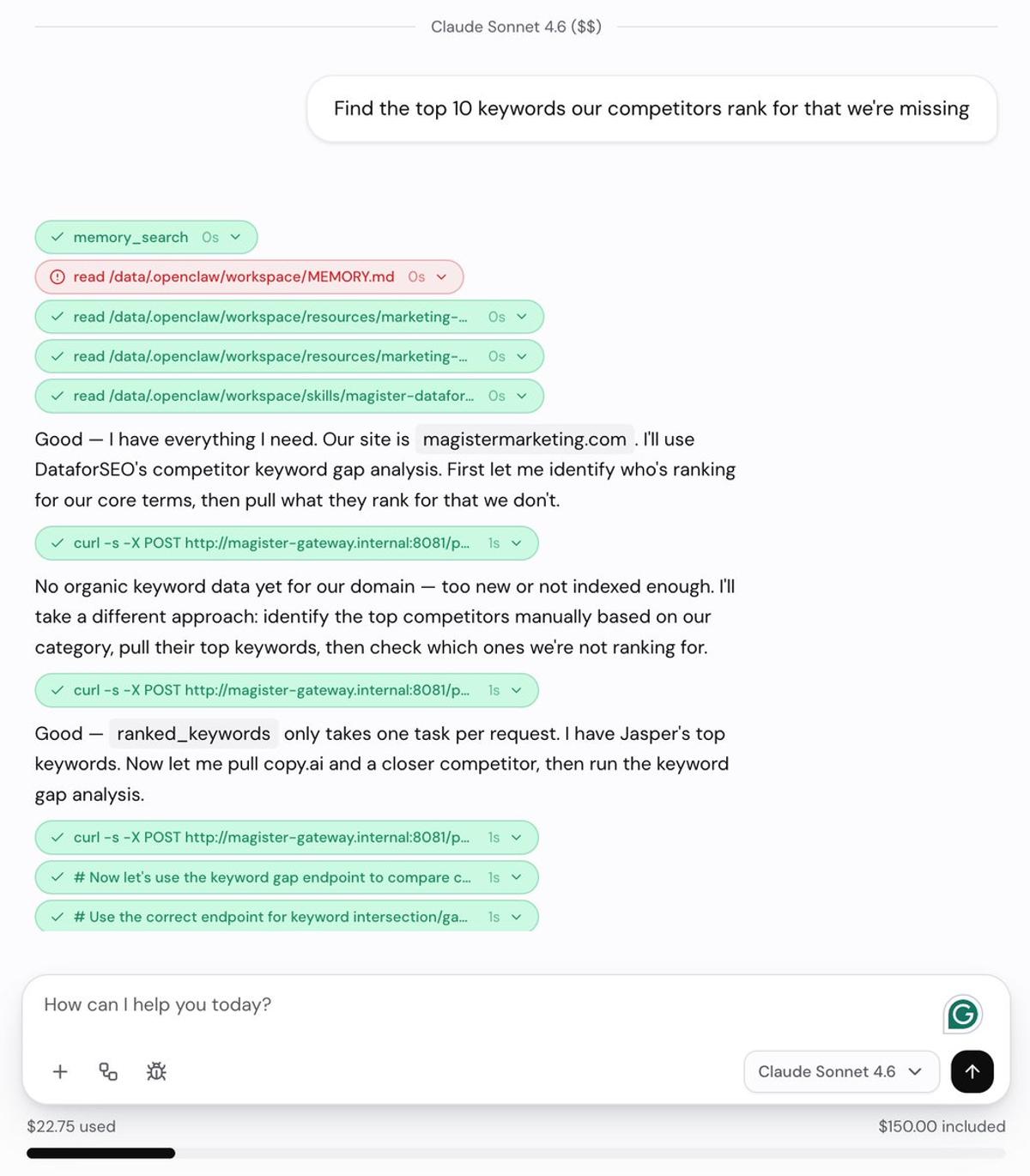 Instant Keyword Research with Magister—No API Required