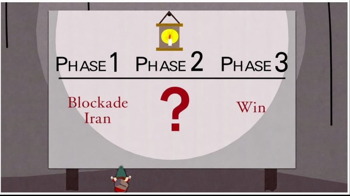 Trump’s Iran Strategy: Nonexistent, According to Chase