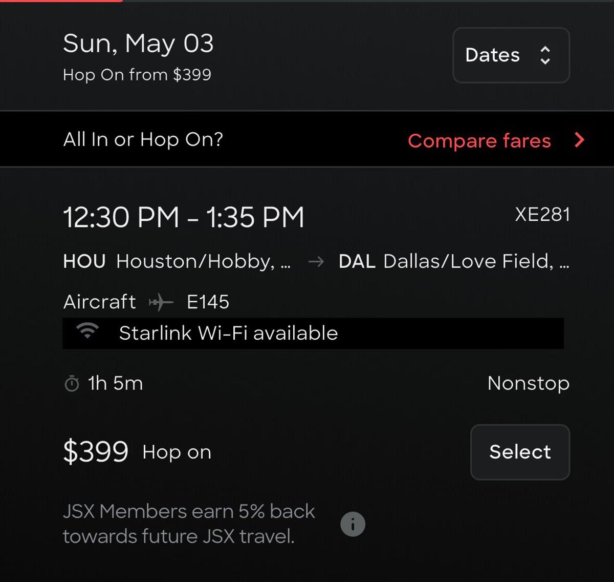 Private Houston‑Dallas Flight Costs Far Less than $600