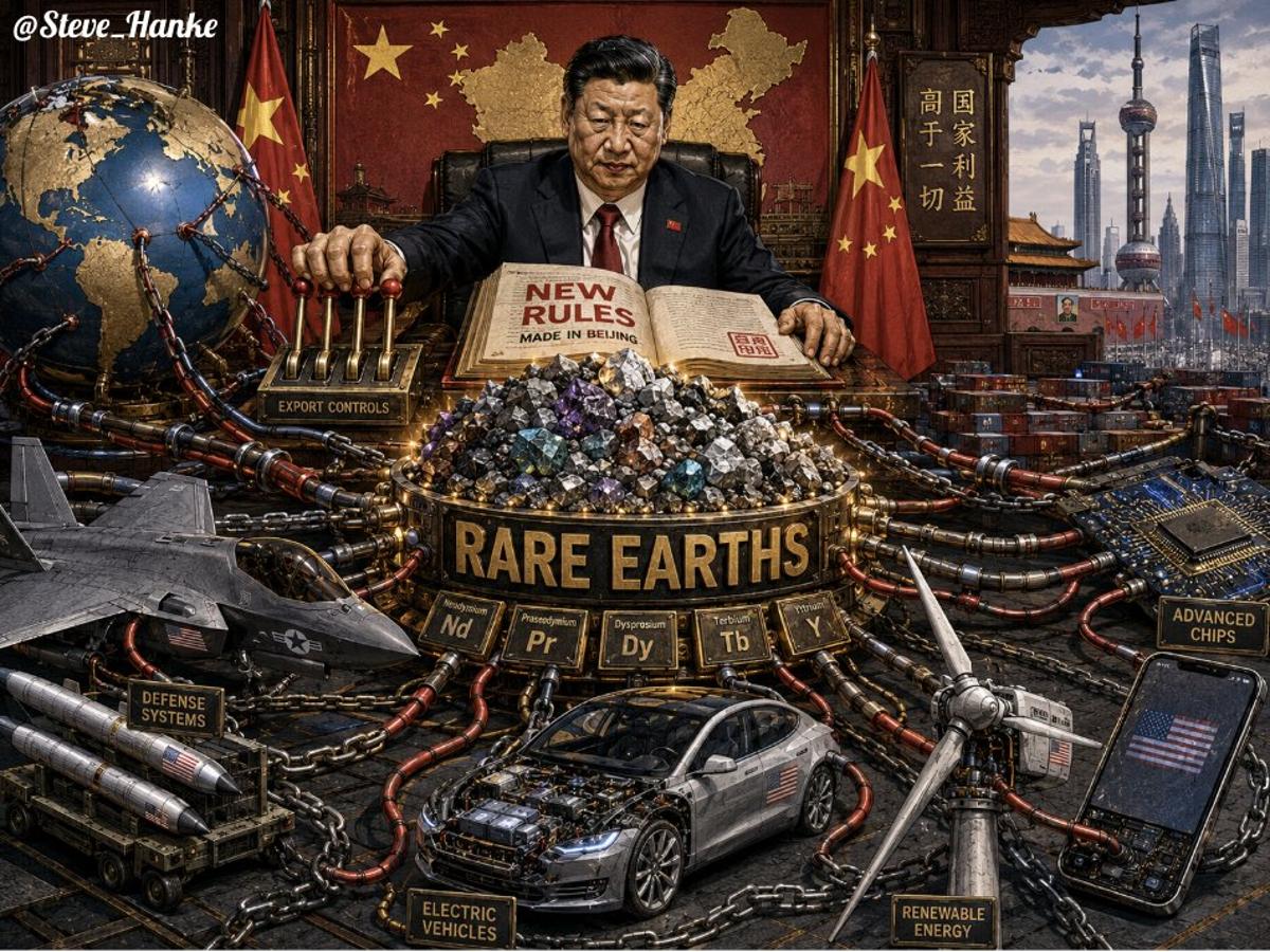 China Controls Rare Earths Powering U.S. Tech