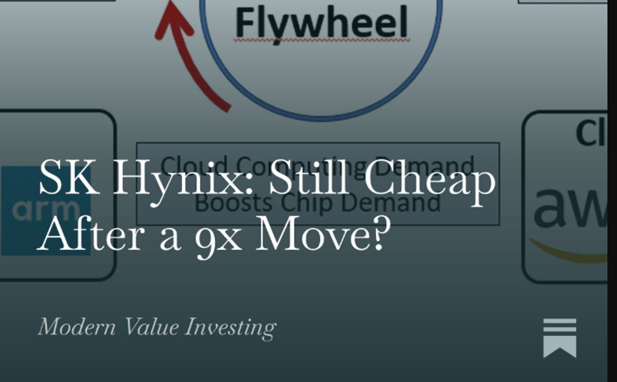 SK Hynix Still Cheap After 9x Surge
