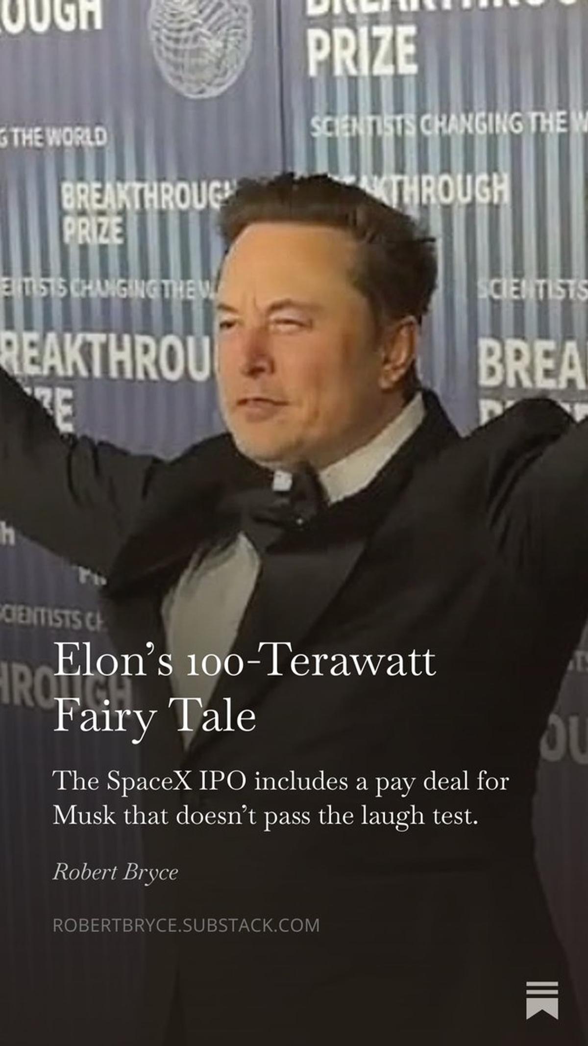 SpaceX IPO Numbers Reveal Hype‑Driven Grift