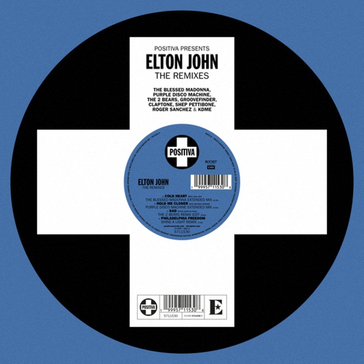 Elton John's Remix Vinyl Cracks UK Dance Top 10