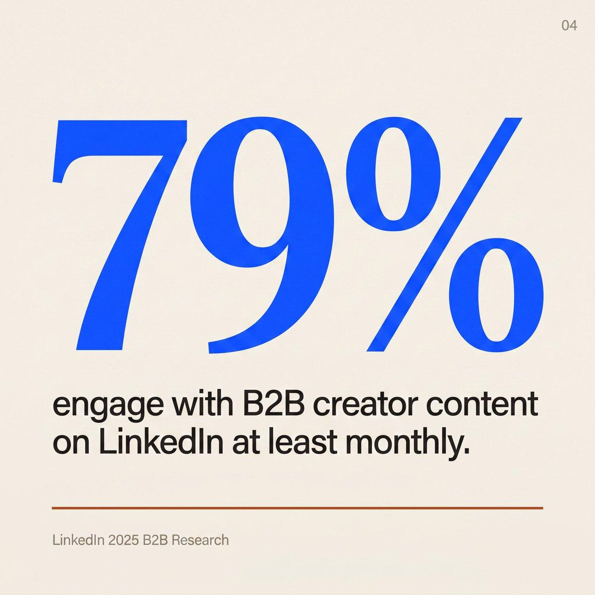 B2B Must Switch to LinkedIn Creator Marketing