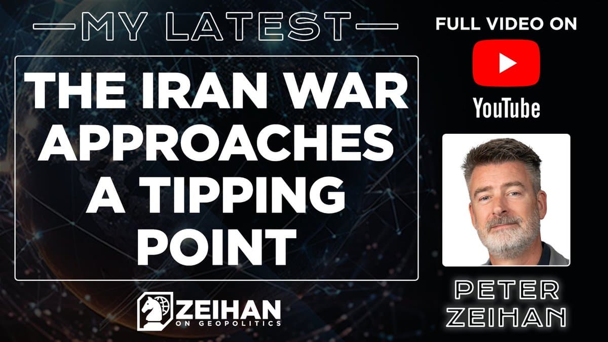 Iran Conflict Nears Tipping Point, Global Energy Strains