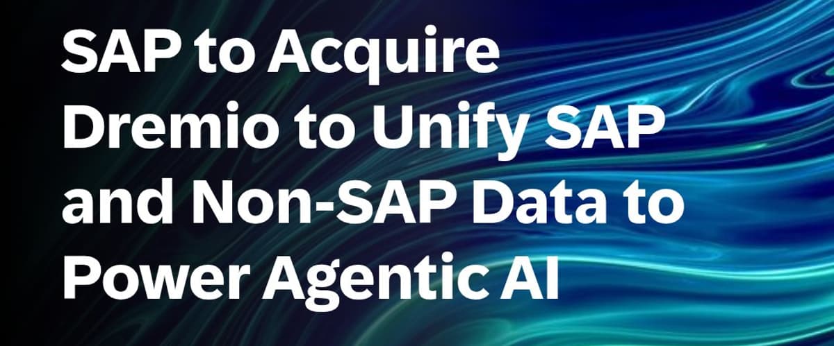 SAP Bolsters AI Data Layer with Dremio, Prior Labs