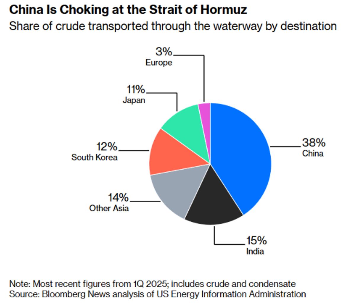 China Should Lead Strait of Hormuz Reopening, Not Follow
