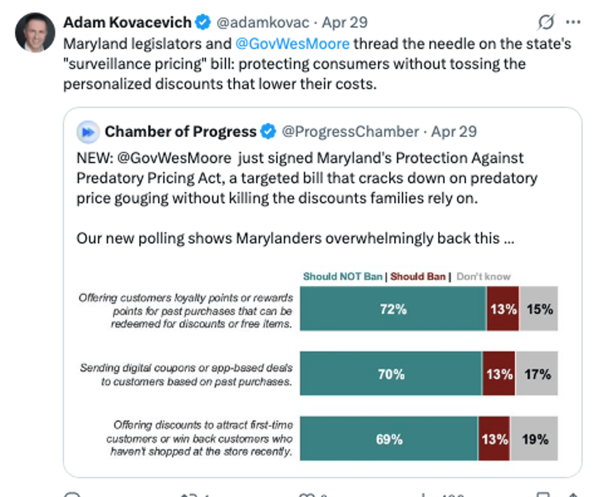 Lobbyist’s Endorsement Reveals Big Tech’s Hand in Maryland AI Bill