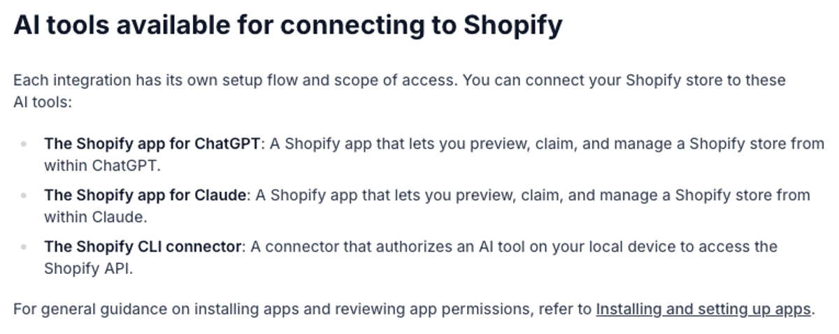 Shopify Launches AI Claude that Fixes Stores on Command