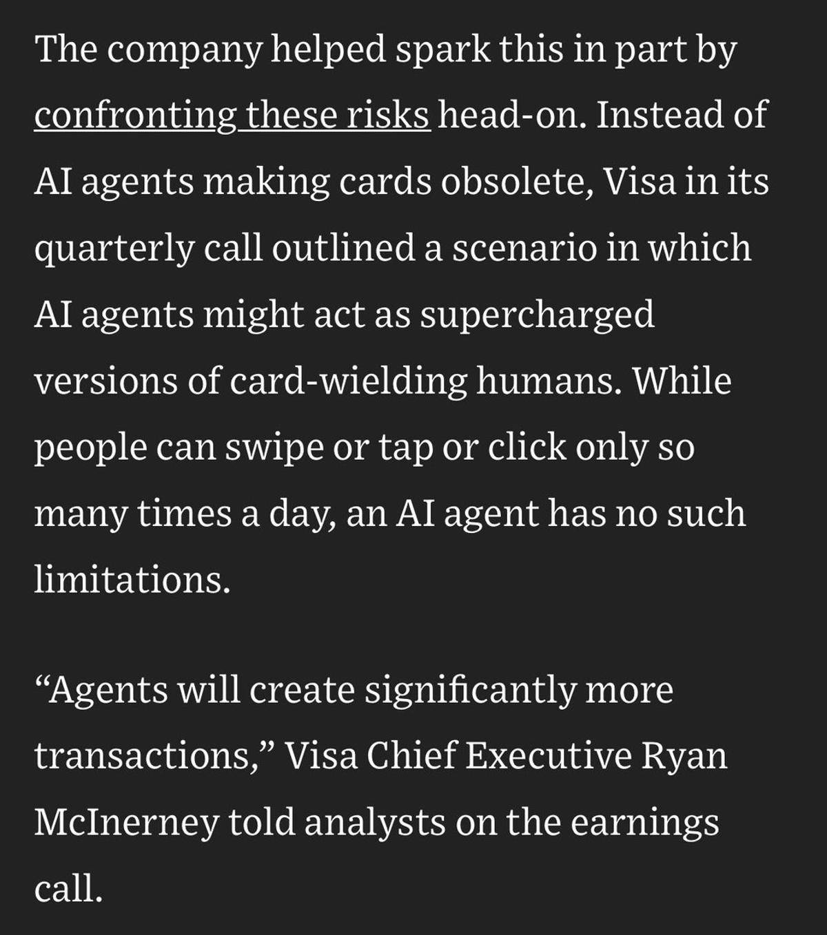 AI‑driven Agents Set to Boost Transaction Volumes