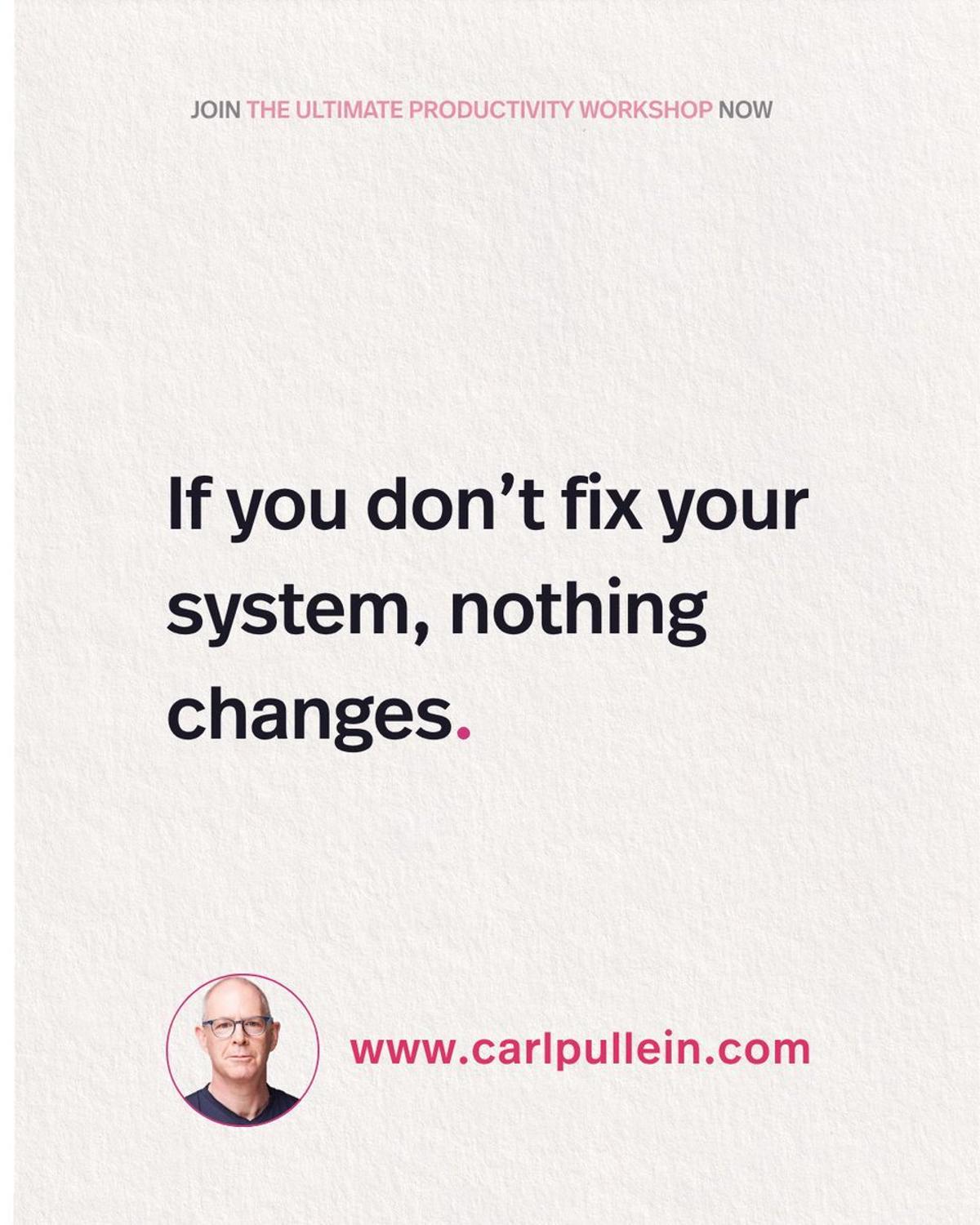 Change Your System, End the Chaos Cycle