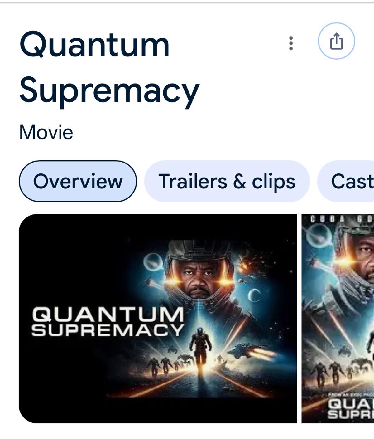 Quantum Supremacy Already Here—Even on Amazon Prime