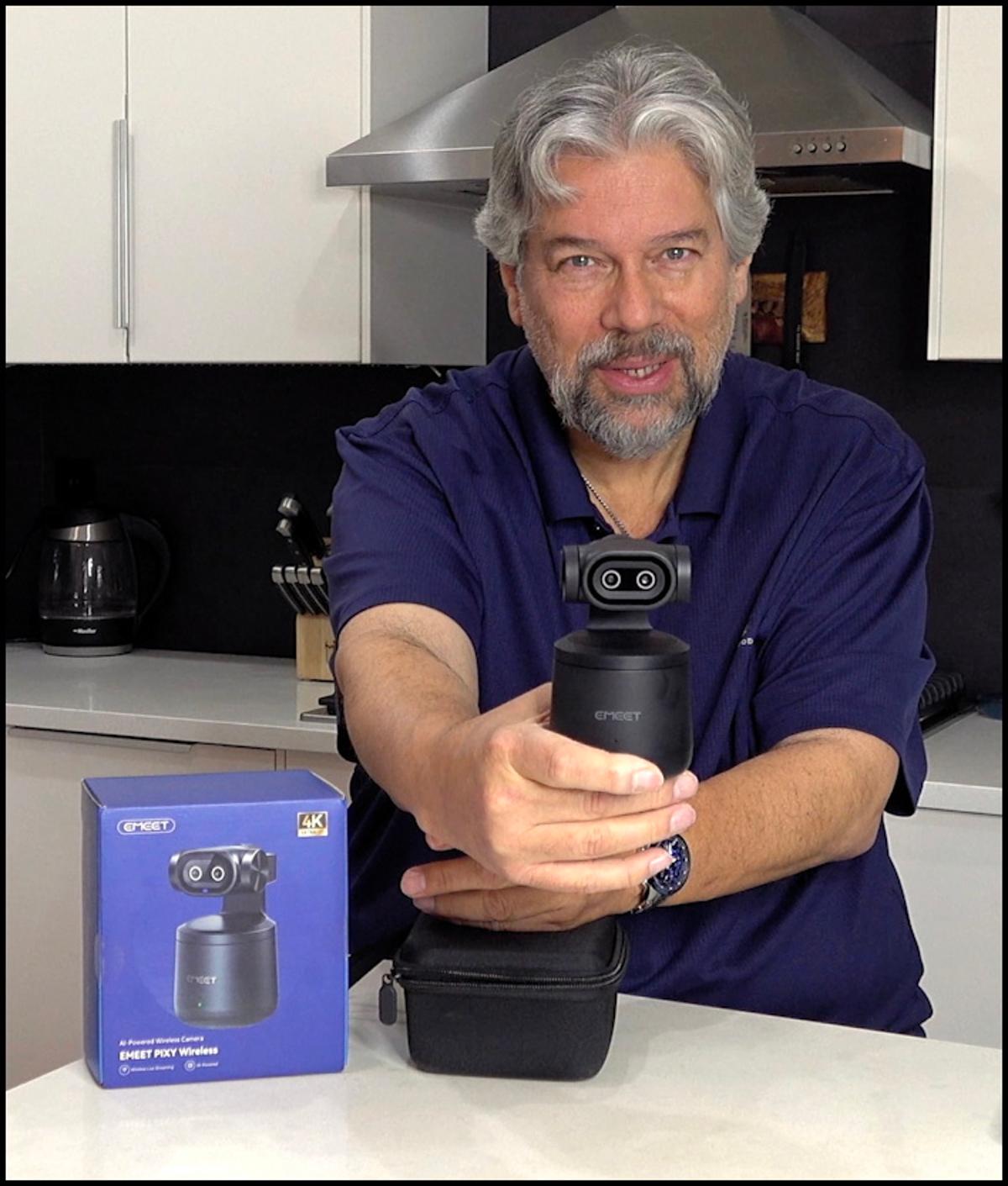 EMEET PIXY Delivers 4K Wireless Auto‑tracking Webcam