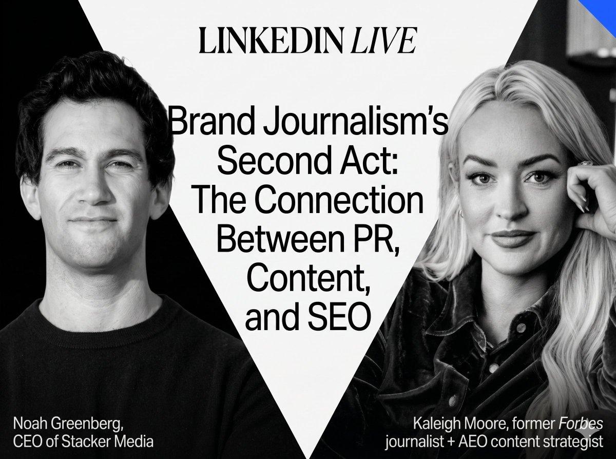 Exploring PR, Content, SEO Intersection with Stacker CEO