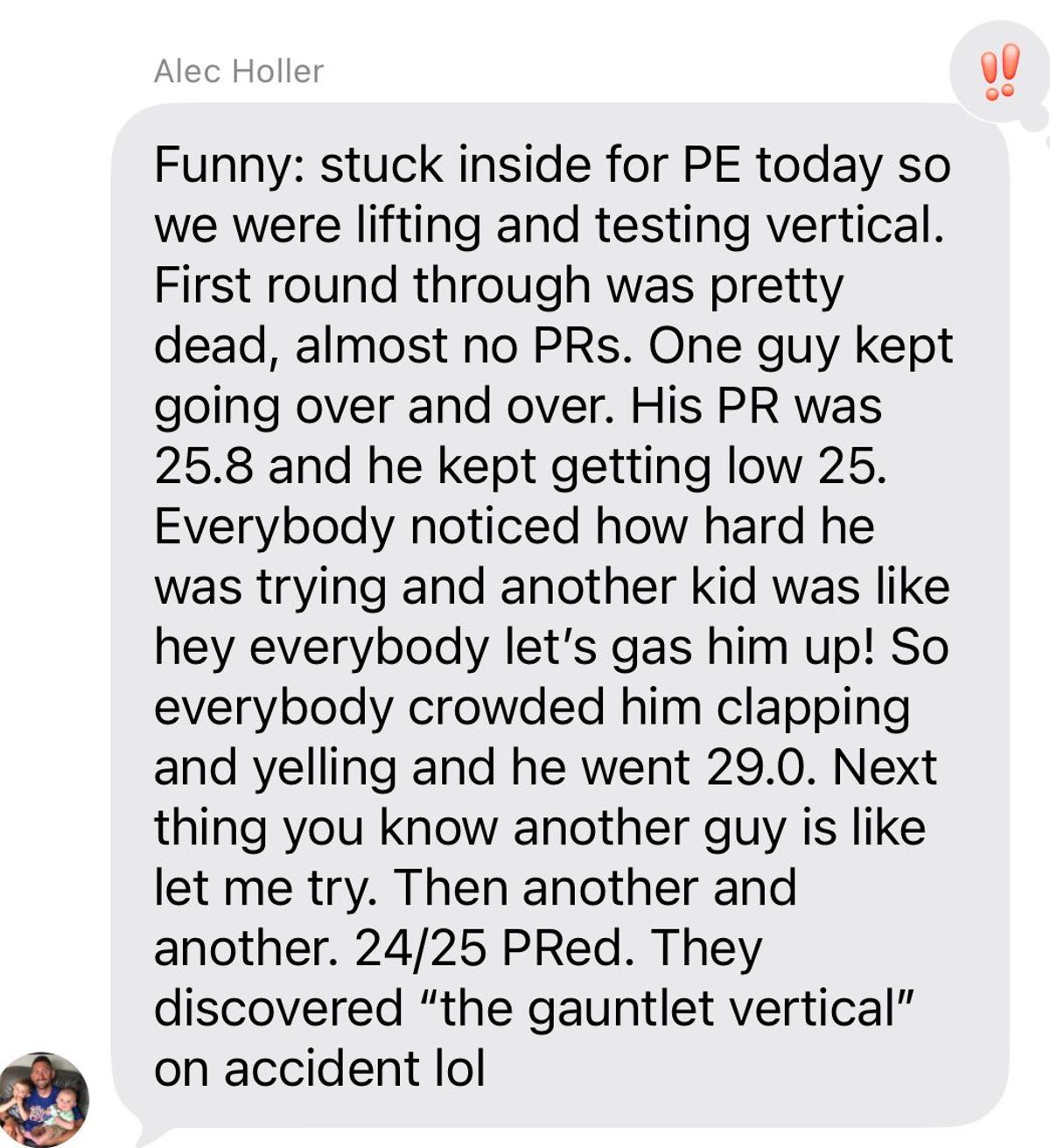 Nearly All Middle Schoolers Can Smash Vertical Jump Records