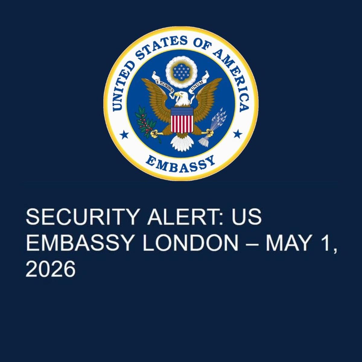 US Embassy Warns of Imminent Terrorist Attack in Britain